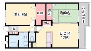 東二見駅 徒歩5分 4階の物件間取画像